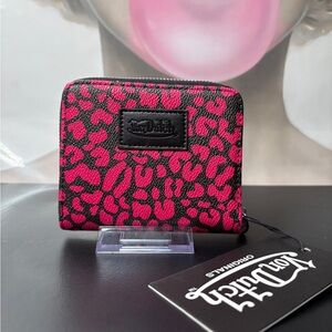 Von Dutch Hot Pink Cheetah Wallet